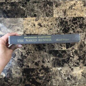 Vintage 1966 Francis Clifford The Naked Runner Hardcover Book